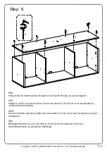 Preview for 15 page of Walker Edison W60MAR2D Assembly Instructions Manual