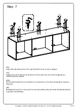 Preview for 16 page of Walker Edison W60MAR2D Assembly Instructions Manual