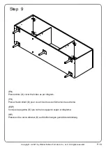 Preview for 18 page of Walker Edison W60MAR2D Assembly Instructions Manual