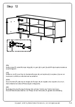 Preview for 21 page of Walker Edison W60MAR2D Assembly Instructions Manual