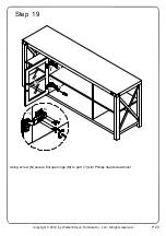 Preview for 23 page of Walker Edison W60MX2D Assembly Instructions Manual