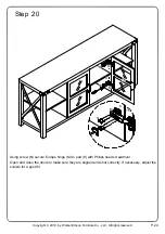 Preview for 24 page of Walker Edison W60MX2D Assembly Instructions Manual