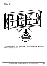 Preview for 25 page of Walker Edison W60MX2D Assembly Instructions Manual