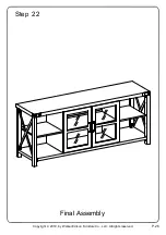 Preview for 26 page of Walker Edison W60MX2D Assembly Instructions Manual