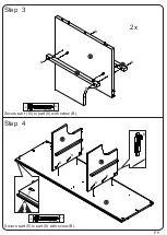 Preview for 6 page of Walker Edison W60NAT3DR Assembly Instructions Manual