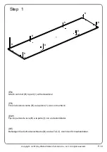 Preview for 10 page of Walker Edison W60NOR2D Assembly Instructions Manual