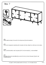 Preview for 16 page of Walker Edison W60NOR2D Assembly Instructions Manual