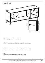 Preview for 19 page of Walker Edison W60NOR2D Assembly Instructions Manual