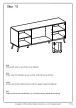 Preview for 22 page of Walker Edison W60NOR2D Assembly Instructions Manual