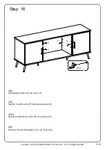 Preview for 25 page of Walker Edison W60NOR2D Assembly Instructions Manual