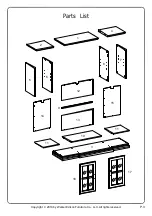 Preview for 3 page of Walker Edison W60TER Assembly Instructions Manual