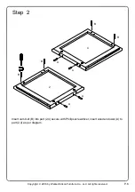 Preview for 6 page of Walker Edison W60TER Assembly Instructions Manual