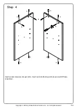 Preview for 8 page of Walker Edison W60TER Assembly Instructions Manual