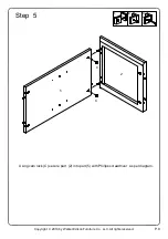 Preview for 9 page of Walker Edison W60TER Assembly Instructions Manual