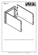 Preview for 10 page of Walker Edison W60TER Assembly Instructions Manual