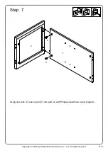 Preview for 11 page of Walker Edison W60TER Assembly Instructions Manual