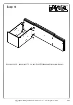 Preview for 13 page of Walker Edison W60TER Assembly Instructions Manual