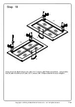 Preview for 22 page of Walker Edison W60TER Assembly Instructions Manual