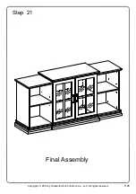 Preview for 25 page of Walker Edison W60TER Assembly Instructions Manual