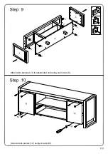 Preview for 9 page of Walker Edison W60UBC22 Assembly Instructions Manual