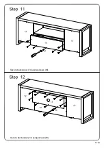 Preview for 10 page of Walker Edison W60UBC22 Assembly Instructions Manual