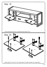 Preview for 14 page of Walker Edison W60UBC22 Assembly Instructions Manual