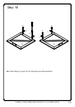 Preview for 22 page of Walker Edison W70BDSD Assembly Instructions Manual