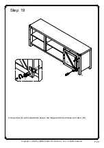 Preview for 23 page of Walker Edison W70BDSD Assembly Instructions Manual