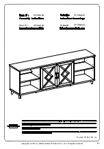 Preview for 1 page of Walker Edison W70BLA2D Assembly Instructions Manual