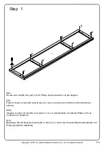 Preview for 9 page of Walker Edison W70BLA2D Assembly Instructions Manual