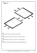 Preview for 10 page of Walker Edison W70BLA2D Assembly Instructions Manual