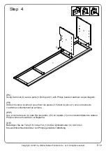 Preview for 12 page of Walker Edison W70BLA2D Assembly Instructions Manual