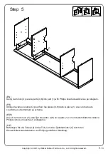 Preview for 13 page of Walker Edison W70BLA2D Assembly Instructions Manual