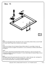 Preview for 23 page of Walker Edison W70BLA2D Assembly Instructions Manual