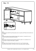 Preview for 24 page of Walker Edison W70BLA2D Assembly Instructions Manual