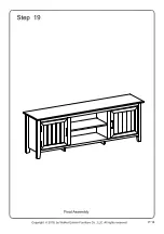 Preview for 14 page of Walker Edison W70CS2D Assembly Instructions Manual