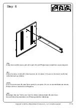 Предварительный просмотр 16 страницы Walker Edison W70DRAP2DD Assembly Instructions Manual