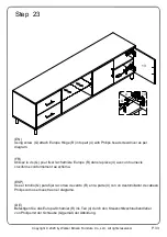 Предварительный просмотр 33 страницы Walker Edison W70DRAP2DD Assembly Instructions Manual