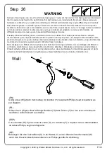 Предварительный просмотр 36 страницы Walker Edison W70DRAP2DD Assembly Instructions Manual