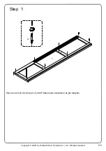 Предварительный просмотр 5 страницы Walker Edison W70FENSMD Assembly Instructions Manual