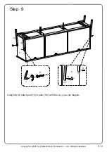 Preview for 13 page of Walker Edison W70FENSMD Assembly Instructions Manual