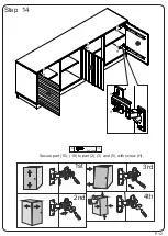 Предварительный просмотр 12 страницы Walker Edison W70FLN3D Assembly Instructions Manual