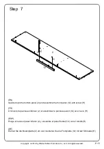 Preview for 15 page of Walker Edison W70FP18 Assembly Instructions Manual