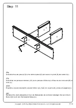 Preview for 19 page of Walker Edison W70FP18 Assembly Instructions Manual