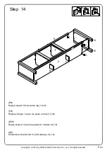 Preview for 22 page of Walker Edison W70FP18 Assembly Instructions Manual