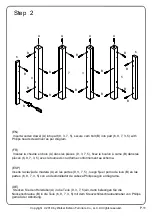 Предварительный просмотр 11 страницы Walker Edison W70FPAB Assembly Instructions Manual