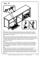 Предварительный просмотр 29 страницы Walker Edison W70FPAB Assembly Instructions Manual