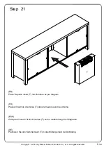 Предварительный просмотр 30 страницы Walker Edison W70FPAB Assembly Instructions Manual