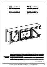 Preview for 1 page of Walker Edison W70FPBDSD Assembly Instructions Manual