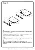 Preview for 11 page of Walker Edison W70FPBDSD Assembly Instructions Manual